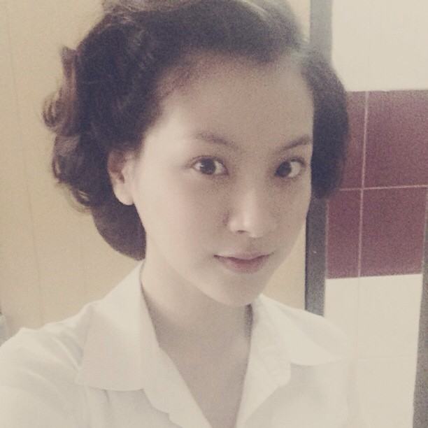 ใบเฟิร์น  พิมพ์ชนก ใส่ชุดนักศึกษา น่ารักมากกกก