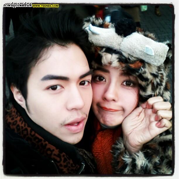 Pic : "ฝ้าย - แมค" AF ควงหวานไกล ณ แดนปลาดิบ!!