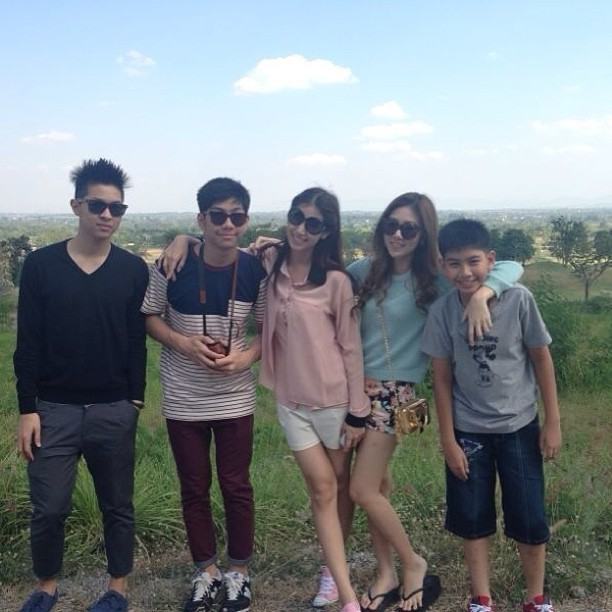 มิ้นต์ ชาลิดา พาครอบครัวเที่ยวเขาใหญ่