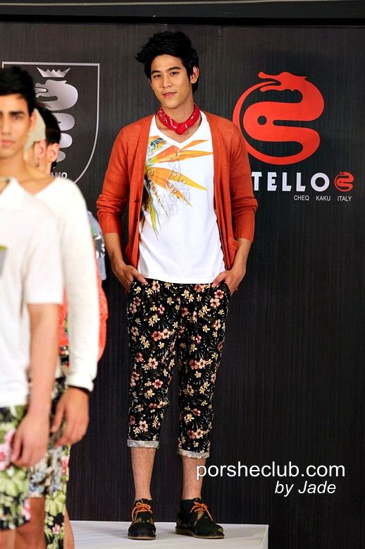 pic -พอร์ช ศรัณย์ งานเดินแบบ Cheq, Fratello and City Gear "The Voice of Spring" Show 2013
