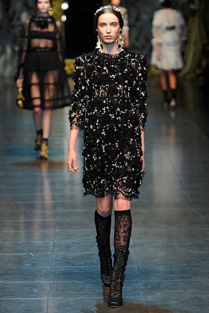 แฟชั่นสุดหรู สไตล์บารอค(Baroque) จาก Dolce&Gabbana