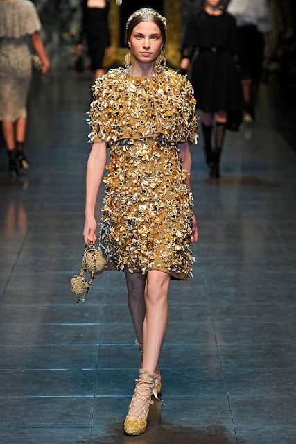 แฟชั่นสุดหรู สไตล์บารอค(Baroque) จาก Dolce&Gabbana