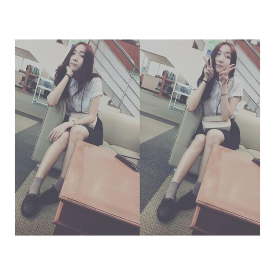 เฟรม "สาวน่ารักจากFB" ขาว สวย หมวย เป๊ะ