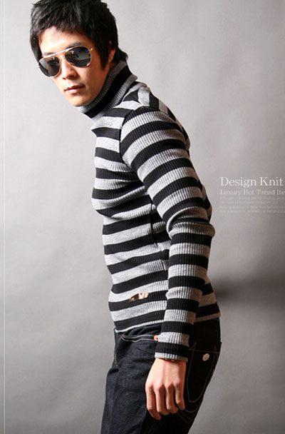 แฟชั่น ดูดีด้วยเสื้อคอเต่า อบอุ่นสำหรับ คุณผู้ชาย