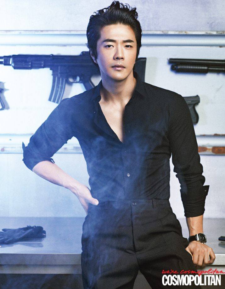 Kwon Sang Woo @ Cosmopolitan Korea February 2013