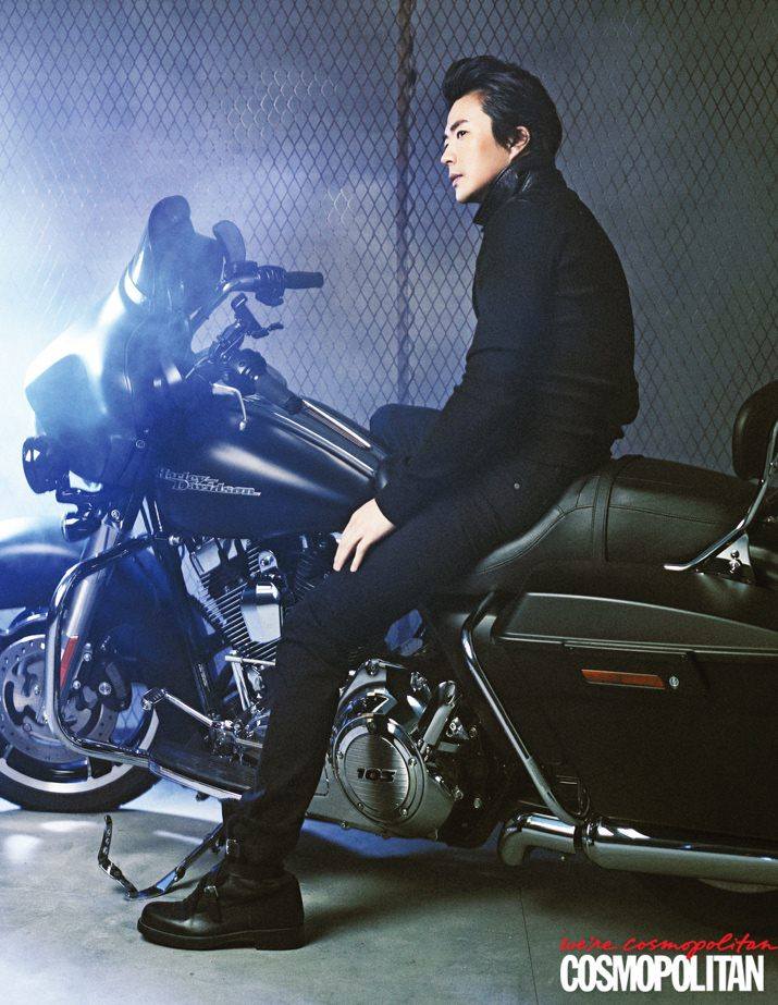 Kwon Sang Woo @ Cosmopolitan Korea February 2013