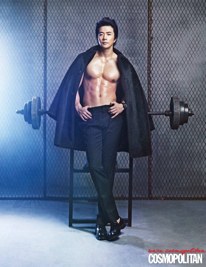 Kwon Sang Woo @ Cosmopolitan Korea February 2013