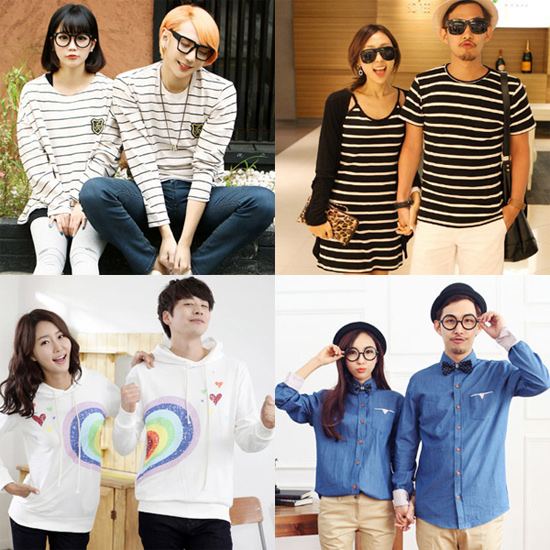 แฟชั่น เสื้อคู่รัก เห็นแล้วเป็นต้องเลิฟ ต้อนรับวาเลนไทน์