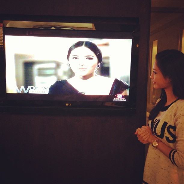 แตงโมโพสรูปลงinstagram  "น้องขอโทษพี่ก็ให้อภัยค่ะ"