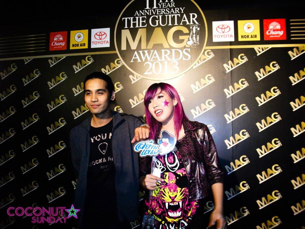 Coconut Sunday ในงาน 11th Anniversary The Guitar Mag Award2013