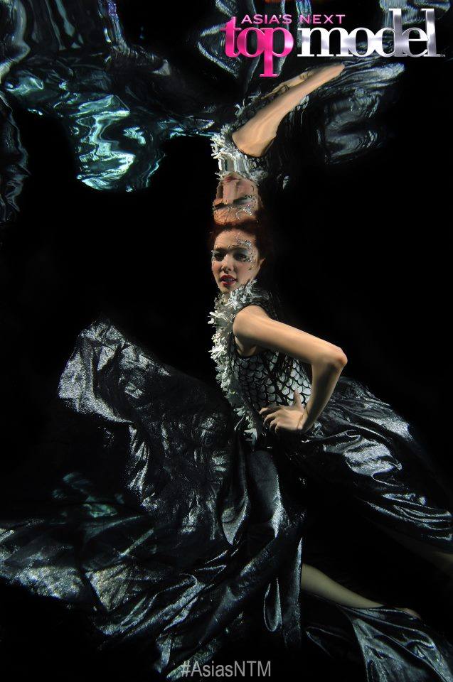 Asia's next top model Cycle.1 ep.9 Underwater Mermaids in Michael Cinco Couture
