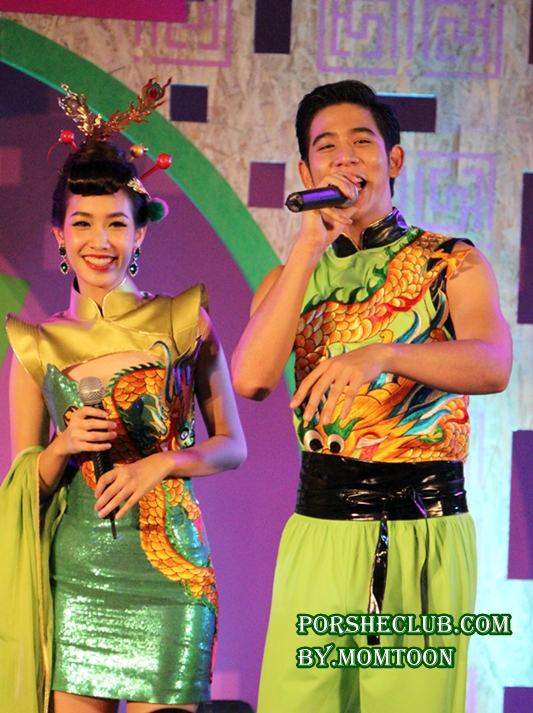พอร์ช ศรัณย์ งานตรุษจีน เดินแบบ @ ห้างธัญญะ ถ.ศรีนครินทร์