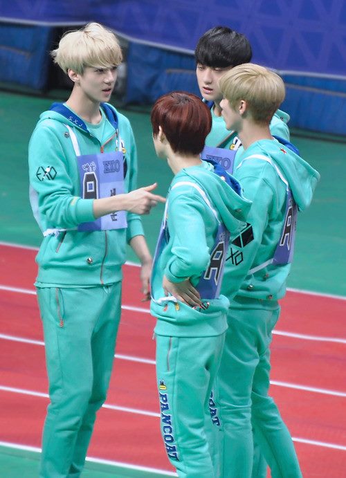 MBC Idol Star Olympics exo  ฟินมาก