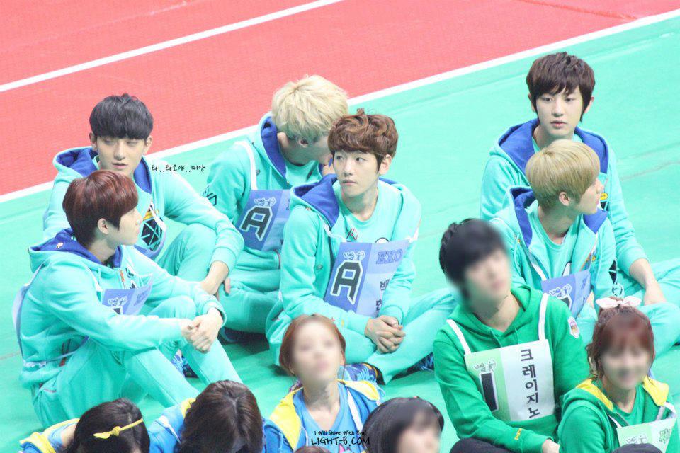 MBC Idol Star Olympics exo  ฟินมาก