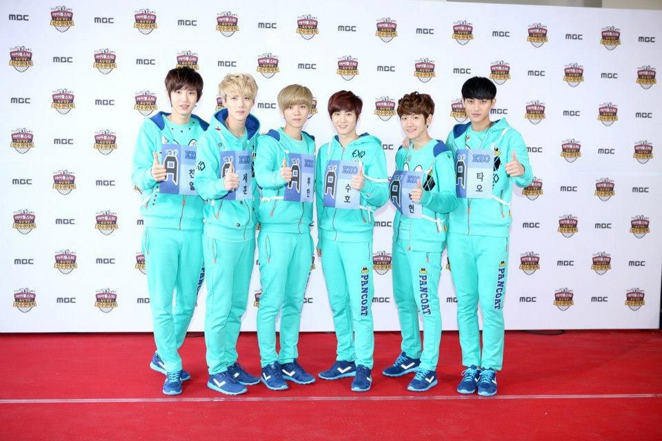 MBC Idol Star Olympics exo  ฟินมาก