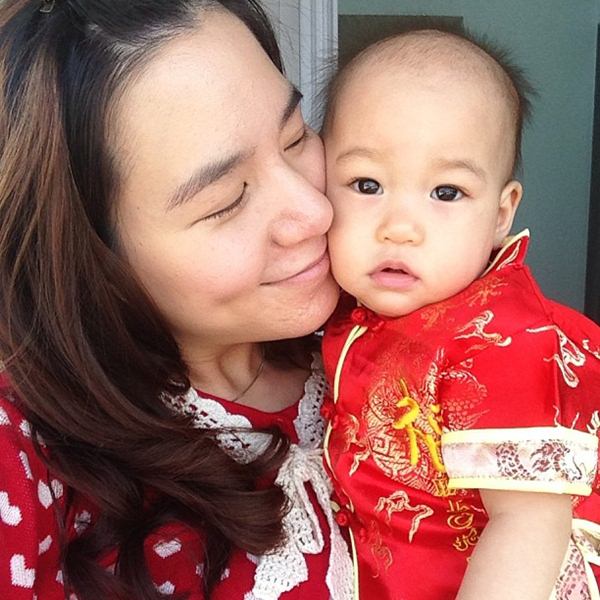ตรุษจีน-รวมญาติ ครอบครัว พลอย ชิดจันทร์ น่ารักอ่ะ
