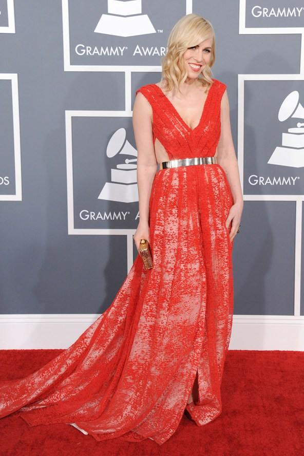 Natasha Bedingfield in Emerson dress