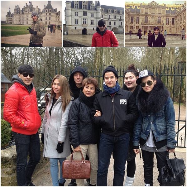 เคน ภูภูมิ - มาริโอ้ พร้อมแก๊งเพื่อน เที่ยวฝรั่งเศส