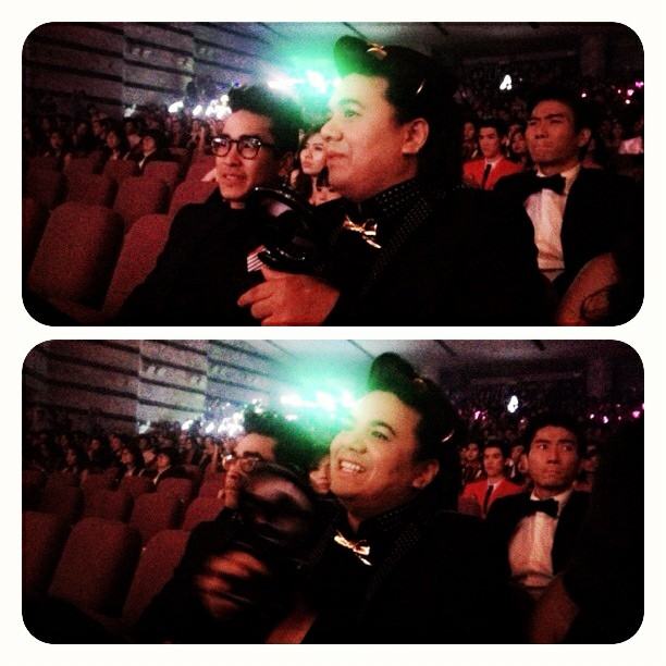 เอ ศุภชัย ควง "ณเดชน์ เวียร์ บอส" ในงาน Top Award