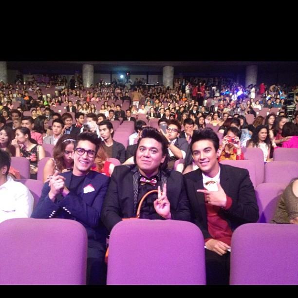 เอ ศุภชัย ควง "ณเดชน์ เวียร์ บอส" ในงาน Top Award