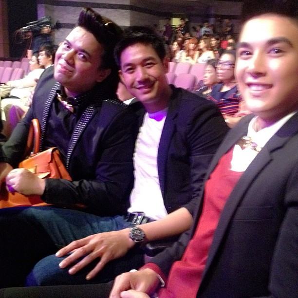 เอ ศุภชัย ควง "ณเดชน์ เวียร์ บอส" ในงาน Top Award