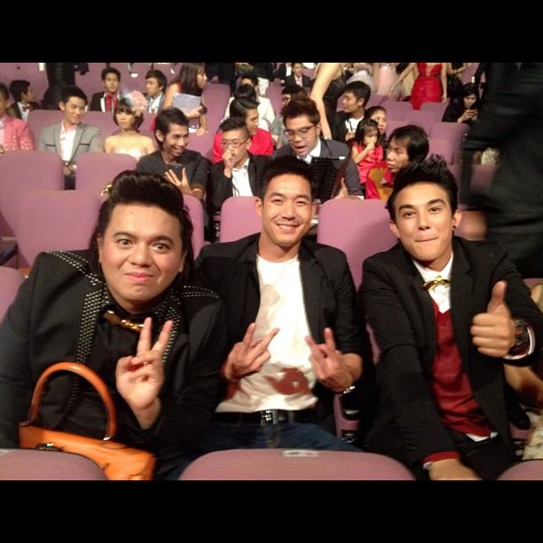เอ ศุภชัย ควง "ณเดชน์ เวียร์ บอส" ในงาน Top Award