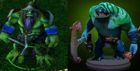 ความแตกต่างของฮีโร่หลังเกิดใหม่ Dota 2