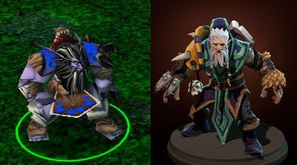 ความแตกต่างของฮีโร่หลังเกิดใหม่ Dota 2