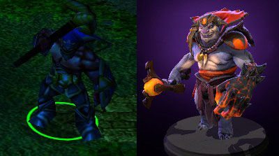 ความแตกต่างของฮีโร่หลังเกิดใหม่ Dota 2