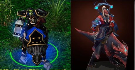 ความแตกต่างของฮีโร่หลังเกิดใหม่ Dota 2