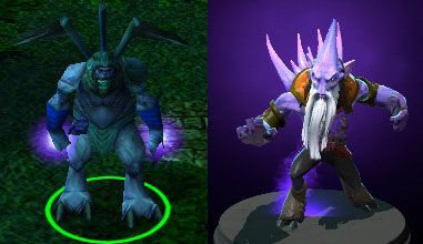 ความแตกต่างของฮีโร่หลังเกิดใหม่ Dota 2