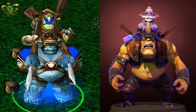 ความแตกต่างของฮีโร่หลังเกิดใหม่ Dota 2