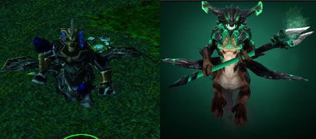 ความแตกต่างของฮีโร่หลังเกิดใหม่ Dota 2