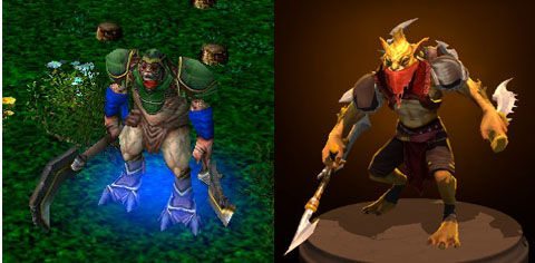 ความแตกต่างของฮีโร่หลังเกิดใหม่ Dota 2