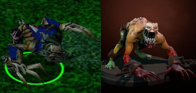 ความแตกต่างของฮีโร่หลังเกิดใหม่ Dota 2
