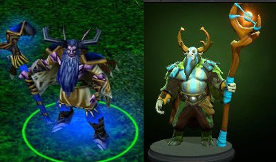 ความแตกต่างของฮีโร่หลังเกิดใหม่ Dota 2