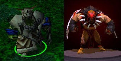ความแตกต่างของฮีโร่หลังเกิดใหม่ Dota 2