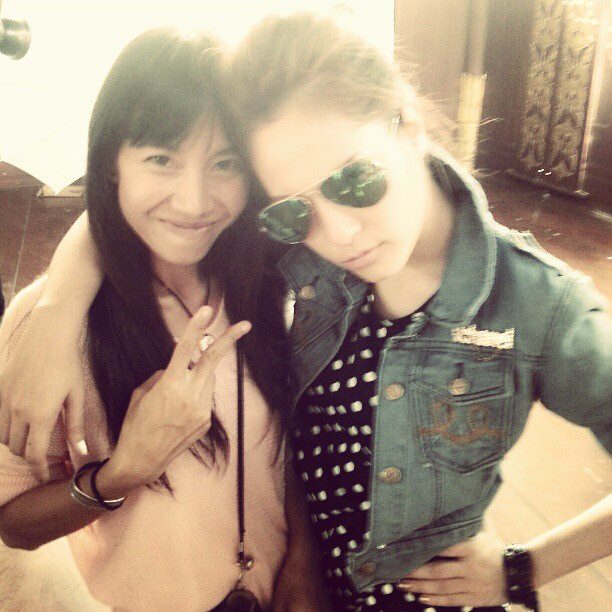 ขวัญ อุษามณี กับแว่นตาสุดเท่ห์