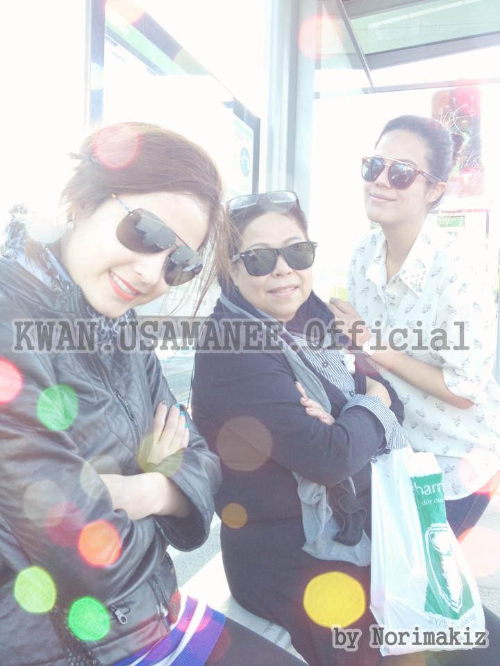 ขวัญ อุษามณี กับแว่นตาสุดเท่ห์