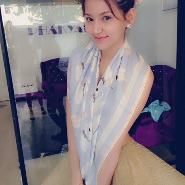 ไอซ์ อามีนา กูล ดาราที่ถูกอ้างว่าเป็นลูกสาว เฉลิม อยู่บำรุง