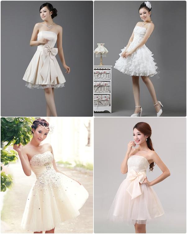 แฟชั่น ชุดแต่งงานสั้น สวยเก๋ใส่สบาย