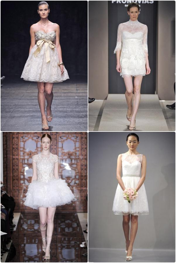 แฟชั่น ชุดแต่งงานสั้น สวยเก๋ใส่สบาย