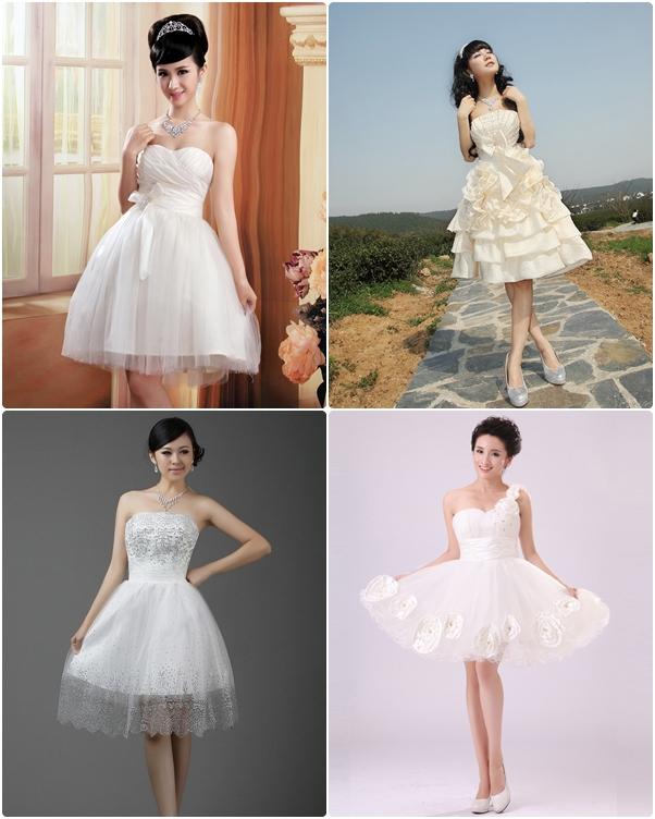 แฟชั่น ชุดแต่งงานสั้น สวยเก๋ใส่สบาย