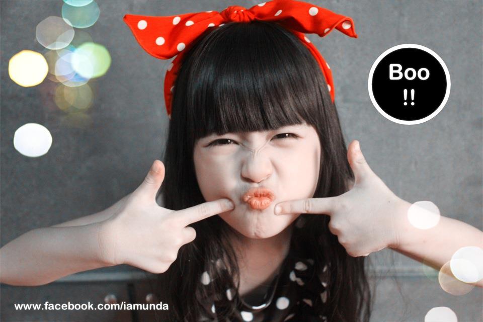 น้องอันดา กุลฑีรา หรือ น้องเมย์ จากละคร พรพรหมอลเวง