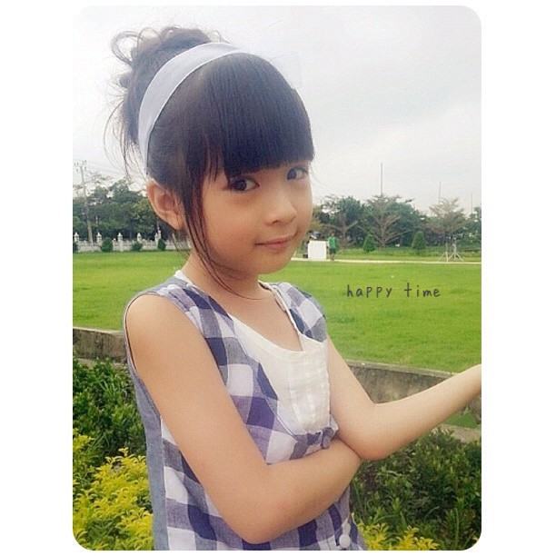 น้องอันดา กุลฑีรา หรือ น้องเมย์ จากละคร พรพรหมอลเวง