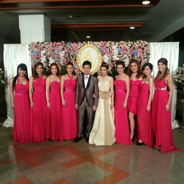 เบลล์ ไชน่าดอลล์ ควง นนท์ พัฑฒิ เข้าพิธีแต่งงาน