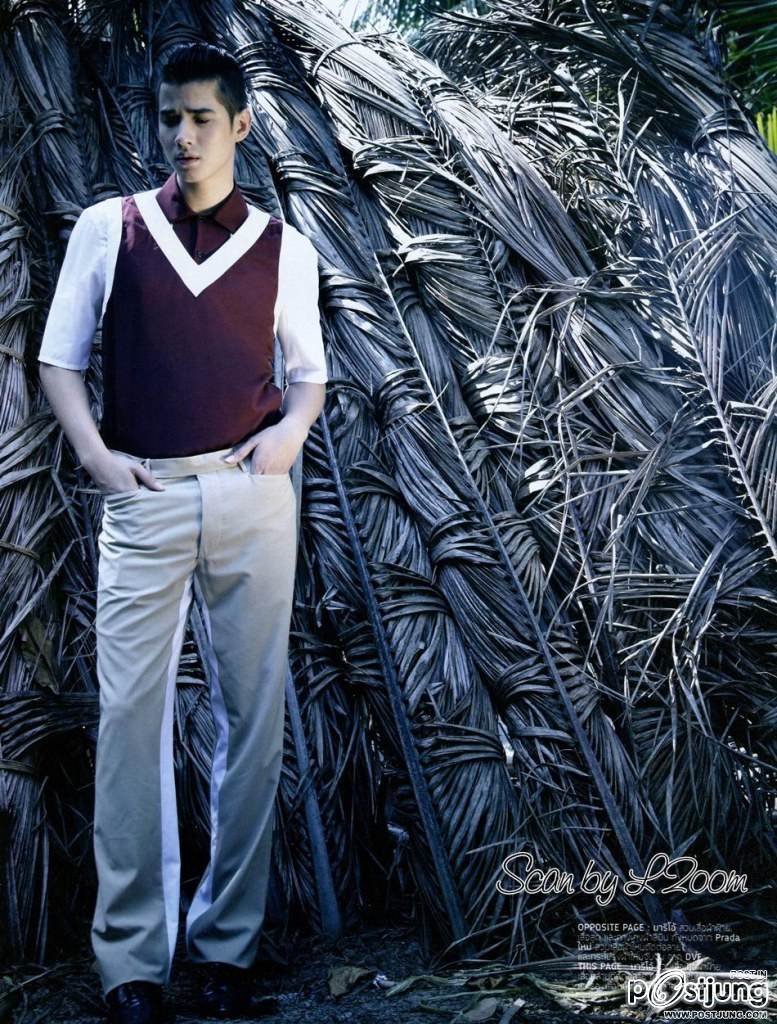 มาริโอ้ & ใหม่ ดาวิกา @ HAMBURGER vol.11 no.176 February 2013