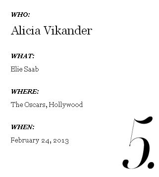 10 best dress in oscars 2013