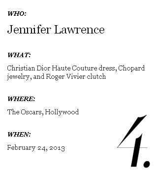 10 best dress in oscars 2013