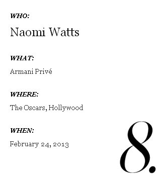 10 best dress in oscars 2013